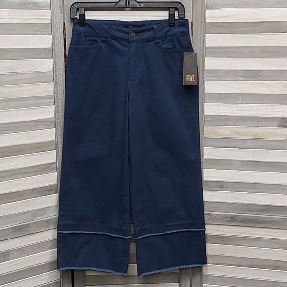 Crop Wide Cuff Pants | Frye | 4 - Picture 1 of 13